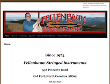 Tablet Screenshot of celticmandolins.com